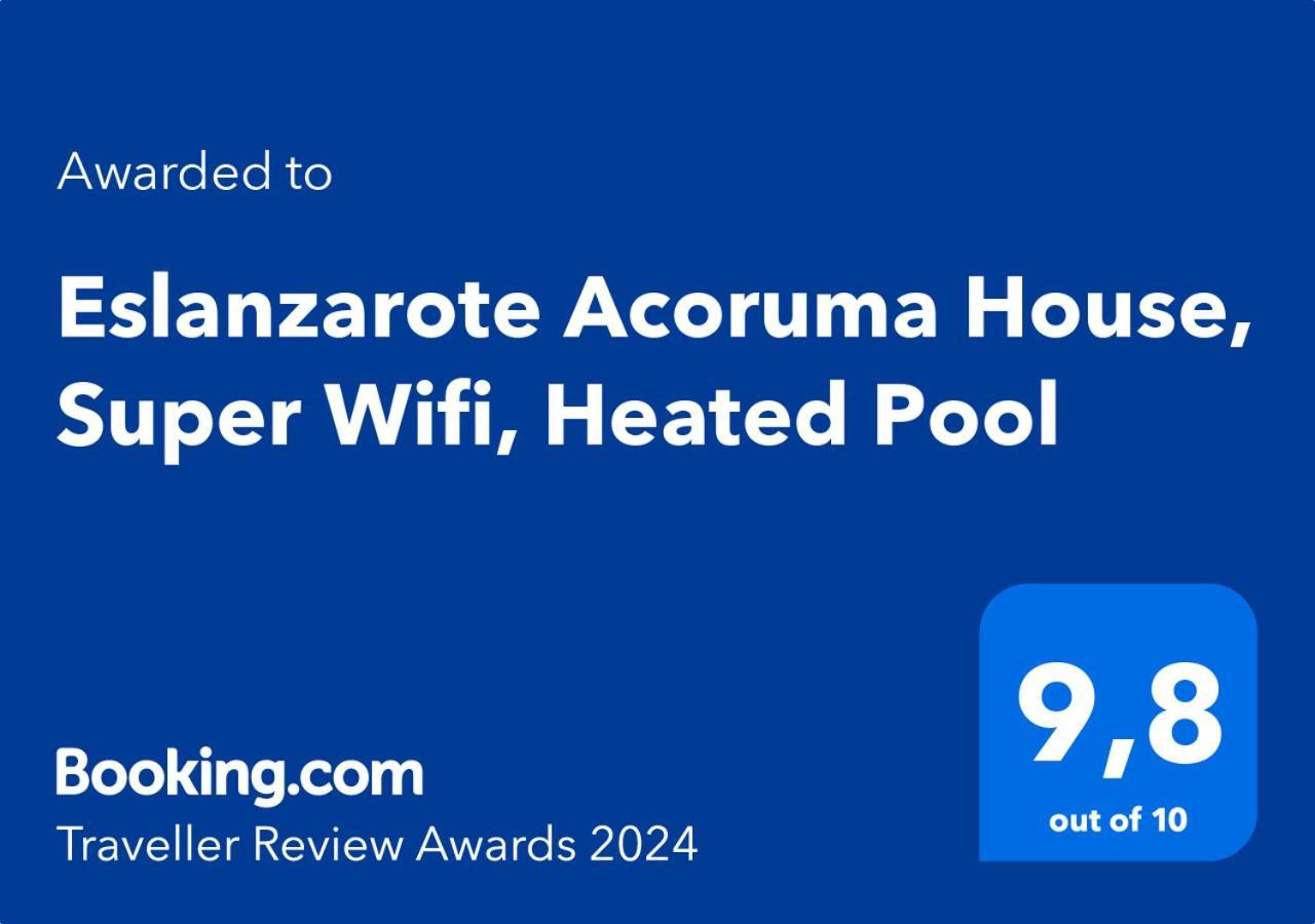 Eslanzarote Acoruma House, Super Wifi, Heated Pool Güime المظهر الخارجي الصورة